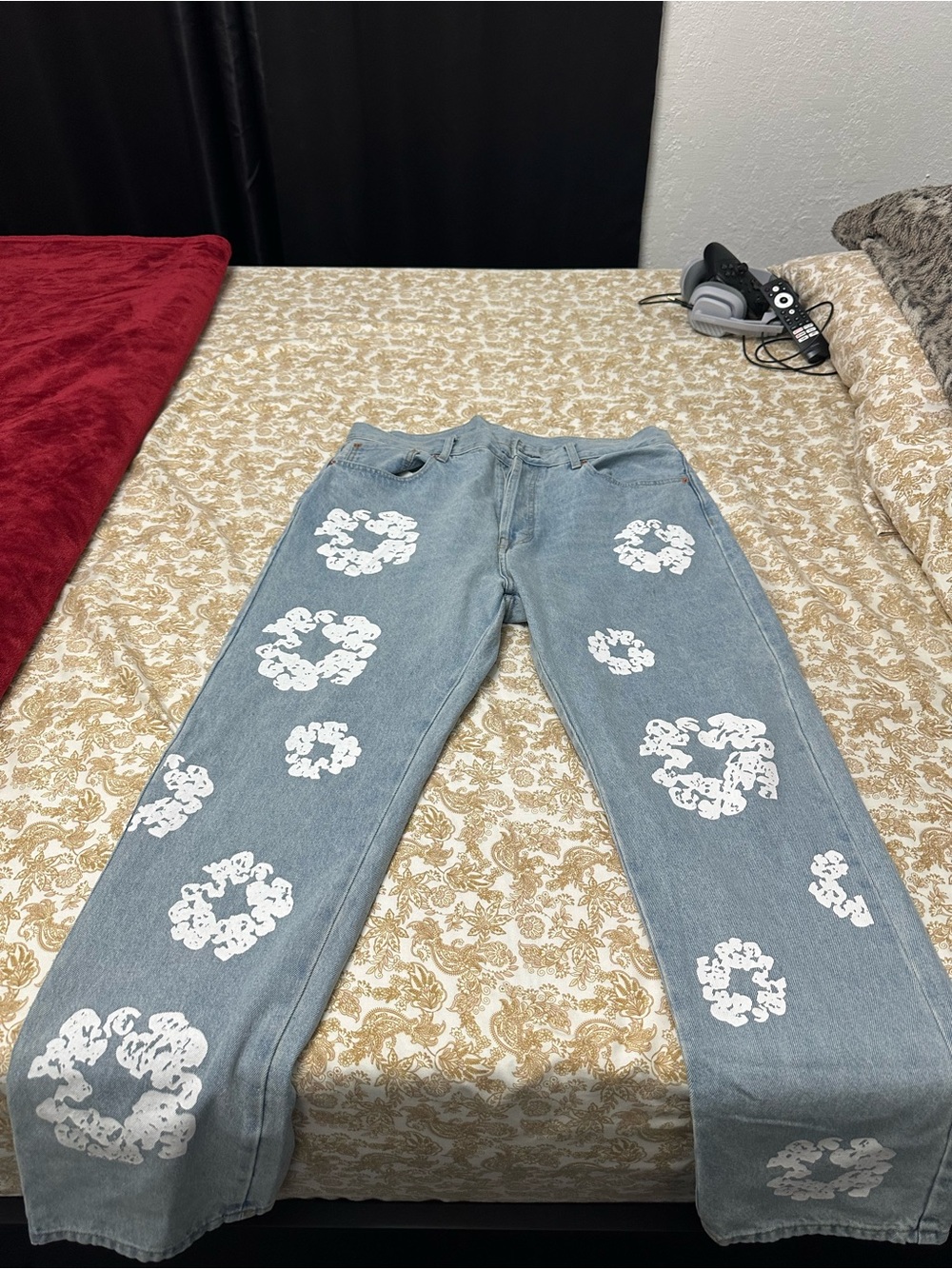 Denim Tears The Cotton Wreath Jeans